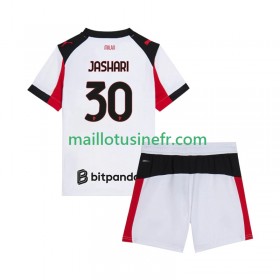Maillot de Foot AC Milan Ardon Jashari 30 Extérieur 2025-26 - Enfant